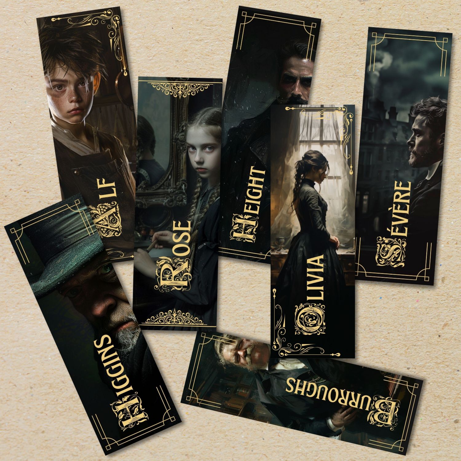 Keefe Bookmark Keeper of Pleas Bookmarks - Annelie Wendeberg